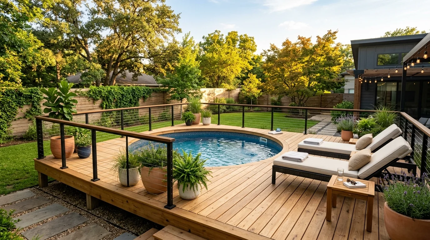 10 Above Ground Pool Landscaping Ideas for Style